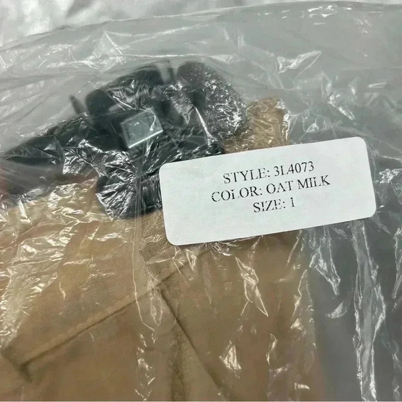 ENZA COSTA FRENCH LINEN HIGH-RISE WID LEG TROUSER PANTS WOMENS SIZE 1 OAT MILK - Picture 7 of 11